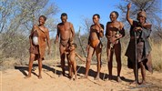 Kmeny severu Namibie a safari v NP Etosha (s českým průvodcem) - Namibie_zajezd_dovolena_exotika_puvodni_kmeny_San_bushman_rodina