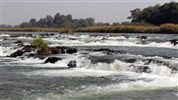 Od Etoshi přes Caprivi k Viktoriiným vodopádům (s anglicky mluvícím průvodcem) - Peřeje Popa Falls