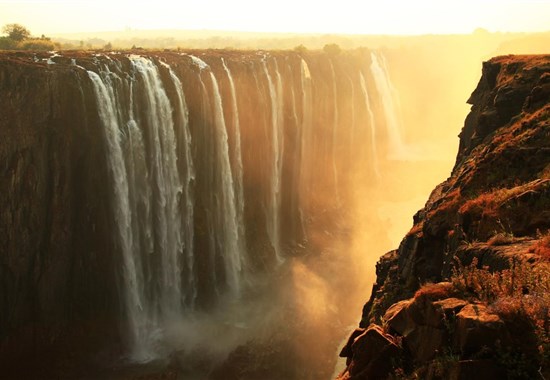Od Etoshi přes Caprivi k Viktoriiným vodopádům (s anglicky mluvícím průvodcem) - Namibie - Viktoriiny vodopády